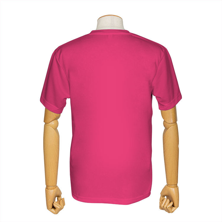 オリジナルプリントTシャツ(ホットピンク)00085-CVT