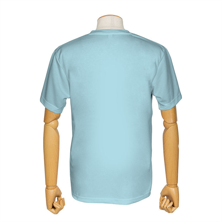 オリジナルプリントTシャツ(ライトブルー)00085-CVT
