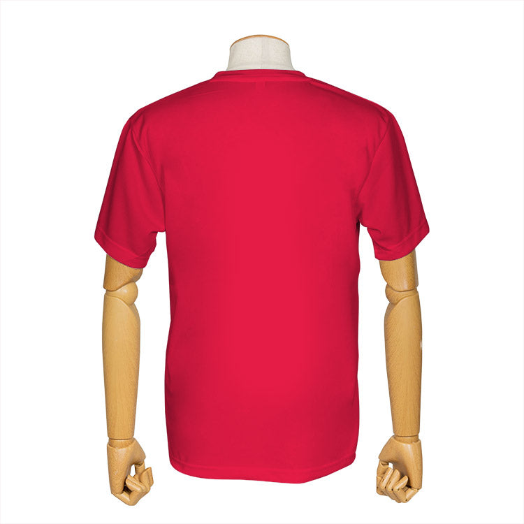 オリジナルプリントTシャツ(レッド)00085-CVT